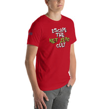 Load image into Gallery viewer, Escape the Net Zero Cult Men's T-shirt
