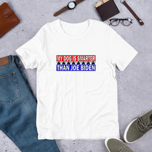 Load image into Gallery viewer, "My Dog is Smarter than Joe Biden" Men's T-Shirt