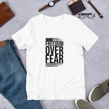 Load image into Gallery viewer, "Freedom Over Fear" Men's T-Shirt