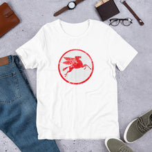 Load image into Gallery viewer, "Mobile Pegasus Oil Sign" Men's T-shirt