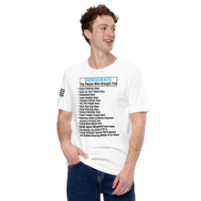 Load image into Gallery viewer, Democrat Hoaxes Men's T-shirt
