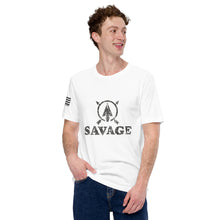 Load image into Gallery viewer, SAVAGE Arrow in Circle Men's T-shirt