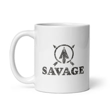 Load image into Gallery viewer, SAVAGE Arrow in Circle Mug