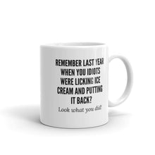 Load image into Gallery viewer, "Remember Last Year?" Mug