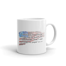 Load image into Gallery viewer, "I Established the Constitution of this Land" White glossy mug