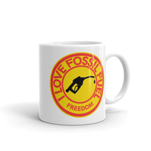 Load image into Gallery viewer, I Love Fossil Fuel Mug