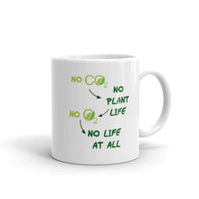 Load image into Gallery viewer, No CO2 No Plant Life No O2 No Life At All Mug