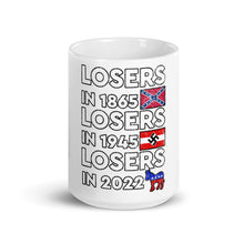 Load image into Gallery viewer, Losers in 1865 Losers in 1945 Losers in 2022 Mug