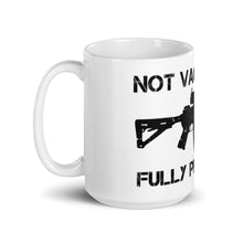 Load image into Gallery viewer, "Not Vaccinated Fully Protected" Mug