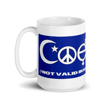 Load image into Gallery viewer, Coexist Not Valid in Martha's Vineyard Mug