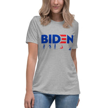 Load image into Gallery viewer, "BIDEN Leaving Americans Behind" Women's Fashion Fit T-Shirt