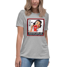 Load image into Gallery viewer, "Democrat Koolaid" short sleeve Women's Fashion Fit T-Shirt