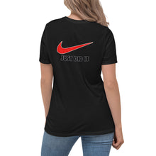 Load image into Gallery viewer, "Just Do It - Just Did It" Short Sleeve Women's Fashion Fit T-Shirt
