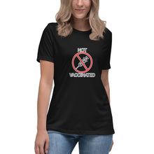 Load image into Gallery viewer, "Not Vaccinated" short sleeve Women's Fashion Fit T-Shirt