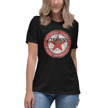 Load image into Gallery viewer, "Texaco Shield" Short Sleeve Women's Fashion Fit T-Shirt