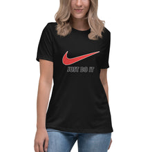 Load image into Gallery viewer, "Just Do It - Just Did It" Short Sleeve Women's Fashion Fit T-Shirt