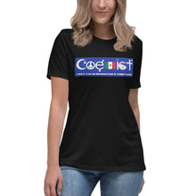 Load image into Gallery viewer, Coexist Not Valid in Martha's Vineyard Short Sleeve Women's Fashion Fit T-Shirt