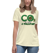 Load image into Gallery viewer, CO2 Is Not A Pollutant Short Sleeve Women's Fashion Fit T-Shirt