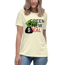 Load image into Gallery viewer, Green New Steal Short Sleeve Women's Fashion Fit T-Shirt