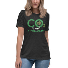 Load image into Gallery viewer, CO2 Is Not A Pollutant Short Sleeve Women's Fashion Fit T-Shirt
