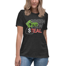 Load image into Gallery viewer, Green New Steal Short Sleeve Women's Fashion Fit T-Shirt
