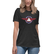 Load image into Gallery viewer, Delta Airlines Short Sleeve Women's Fashion Fit T-Shirt