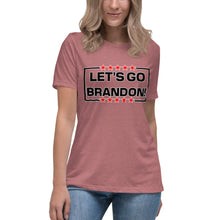 Load image into Gallery viewer, "Let's Go Brandon" Women's Fashion Fit T-Shirt