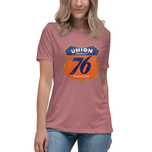 "76 Oil Shield" short sleeve Women's Fashion Fit T-Shirt