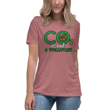 Load image into Gallery viewer, CO2 Is Not A Pollutant Short Sleeve Women's Fashion Fit T-Shirt