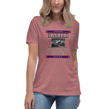 Load image into Gallery viewer, Wanted Threats to Democracy Bitter Clingers Deplorables Short Sleeve Women's Fashion Fit T-Shirt