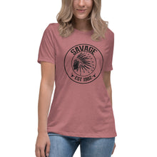 Load image into Gallery viewer, Savage Est 1982 Short Sleeve Women's Fashion Fit T-Shirt