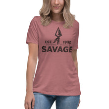 Load image into Gallery viewer, Savage Est 1982 Short Sleeve Women's Fashion Fit T-Shirt