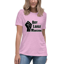 Load image into Gallery viewer, "Buy Large Mansions" Women's Fashion Fit T-shirt