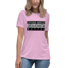 Load image into Gallery viewer, "Captured American Lives Matter" Women's Fashion Fit T-Shirt