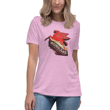 Load image into Gallery viewer, "Mobilegas Pegasus Sign" Short Sleeve Women's Fashion Fit T-Shirt