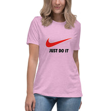 Load image into Gallery viewer, "Just Do It - Just Did It" Short Sleeve Women's Fashion Fit T-Shirt
