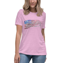 Load image into Gallery viewer, "I established the Constitution of this Land" Short Sleeve Women's Fashion Fit T-Shirt
