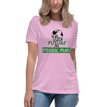 Load image into Gallery viewer, The Future is Fossil Fuel Short Sleeve Women's Fashion Fit T-Shirt