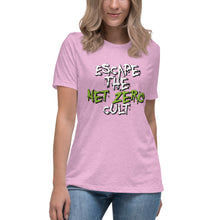 Load image into Gallery viewer, Escape the Net Zero Cult Short Sleeve Women's Fashion Fit T-Shirt