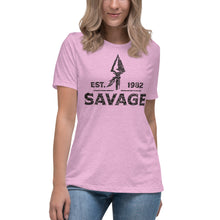 Load image into Gallery viewer, Savage Est 1982 Short Sleeve Women's Fashion Fit T-Shirt