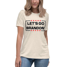 Load image into Gallery viewer, "Let's Go Brandon" Women's Fashion Fit T-Shirt