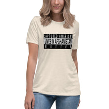 Load image into Gallery viewer, "Captured American Lives Matter" Women's Fashion Fit T-Shirt