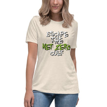 Load image into Gallery viewer, Escape the Net Zero Cult Short Sleeve Women's Fashion Fit T-Shirt