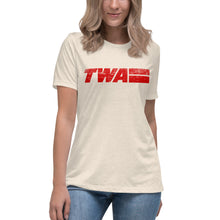Load image into Gallery viewer, TWA Short Sleeve Women's Fashion Fit T-Shirt
