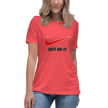 Load image into Gallery viewer, "Just Do It - Just Did It" Short Sleeve Women's Fashion Fit T-Shirt