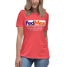 Load image into Gallery viewer, FedMex Short Sleeve Women's Fashion Fit T-Shirt