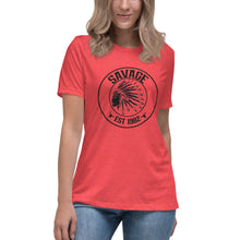 Load image into Gallery viewer, Savage Est 1982 Short Sleeve Women's Fashion Fit T-Shirt