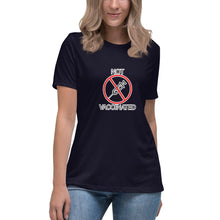 Load image into Gallery viewer, "Not Vaccinated" short sleeve Women's Fashion Fit T-Shirt