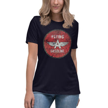 Load image into Gallery viewer, "Flying A Oil Sign" Short Sleeve Women's Fashion Fit T-Shirt