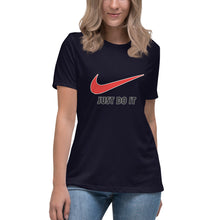 Load image into Gallery viewer, "Just Do It - Just Did It" Short Sleeve Women's Fashion Fit T-Shirt